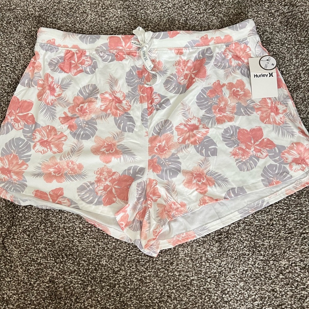 Hurley Pajama Shorts for women - Floral